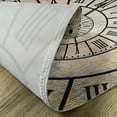thumbnail image 5 of Ambesonne Vintage Place Mats Set of 4, Roman Digit Time Spiral, Standard Size, Sepia, 5 of 6