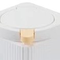 thumbnail image 3 of Cubo de basura de escritorio Sunnimix gran capacidad portátil fácil de limpiar blanco, 3 of 3