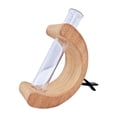 thumbnail image 1 of Clip para ventilación de coche, accesorios para coche, soporte de madera transparente, mini jarrón de cristal BROWM LIGHT, 1 of 9