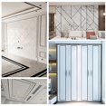 thumbnail image 6 of Xoxingysm Stickers Tile Sticker Decorative Floor Wall Sticker Foil Line Peel and Stick Adhesive Waterproof Cover for Kitchen Bathroom Living Room Bedroom 1 Piece Roll 0.5Cmx50M, 1X Tile Grout, 6 of 7