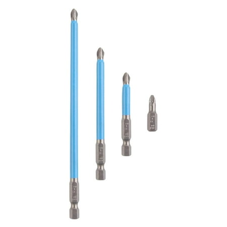 

Cross Head Drill Bit 1/4 inch Quick Change Accessories Heavy Duty for Air Screw Power Tool Drill Bit 25 50 90 150mm