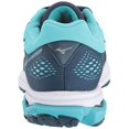 thumbnail image 3 of Mizuno Women's Wave Rider 22 Running Shoe, Size 6.5, Blue Wing Teal (Bwbw), 3 of 5