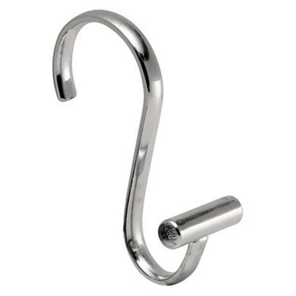Interdesign 76750 T-Bar Shower Hook&#44; Chrome - 12 Count