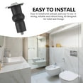 thumbnail image 5 of Toilet Seat Fixing Screws Stainless Steel Rubber 6PCS Set Widely Applicable, 5 of 6