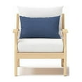 thumbnail image 4 of RST Brands Kooper 2 Piece Acacia Wood Outdoor Club Chairs - Bliss Ink/White, 4 of 7