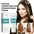 Protein Hair Straightening Cream,2024 New Protein Correcting Hair