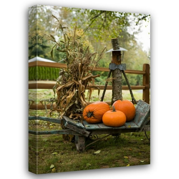 Philip Clayton-Thompson 23x32 Gallery Wrapped Canvas Wall Art Titled - Autumn Harvest II