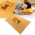 thumbnail image 2 of Capybaras Pillow Quilts Double-use Cushions Spring and Summer Office Naping Pillow Gift Cushions Folding Air Conditioning, 2 of 20