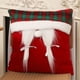 thumbnail image 5 of Decoraciones navideñas Sofá Silla Almohada Muñeca roja Escena navideña Decoración Accesorios Almohada, 5 of 6