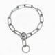 thumbnail image 1 of Collar de acero inoxidable para perros WEIHJMXG collar antimordeduras 3 piezas 55 cm plata, 1 of 4