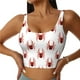 thumbnail image 1 of Fotbe Spiders Insects Sujetador Deportivo Largo sin Aros para Mujer con Almohadillas y Soporte Medio, Transpirable y Absorbente, Camiseta Tipo Chaleco o Tank Top-Medium, 1 of 8