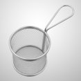 thumbnail image 4 of Potatoes Frying Basket Stainless Steel Strainer Dumpling Wire Mesh Turkey Fryer French Fries, 4 of 5