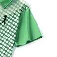 thumbnail image 6 of Fnnxeal Mens Polo Shirts Summer Short Sleeve Golf Collared Graphic Casual Polo Green Shirts for Men Size L, 6 of 7