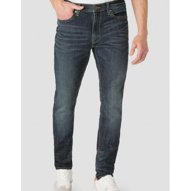 DENIZEN from Levi's Men's 208 Regular Taper Fit Blue Jeans - Vista 32x34 -  