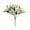 White, variant on HCBY Christmas Lily Artificial Flowers Bulk Bouquet Blooming Silk Flower, 7 Flower Heads Wedding Decoration Indoor Home Decor DIY Floral Crafts Table Centerpiece Gift idea(White,12.59")