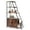 Brown, variant on Costway Petsite Large Cat Litter Box Enclosure 2-in-1 Hidden Cat Washroom Furniture with Storage White