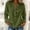 *Green, variant on ClodeEU Women's Linen Blend V Neck Long Sleeve Button Shirt ,Loose Fit Casual Blouse Blue,Womens Plus L