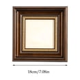 thumbnail image 3 of MMJ 4x4in Picture Frame Wooden Storage Display Stand Tabletop Photo Ornament Modern Home Wall Decor 7.08x7.08in, 3 of 7