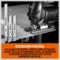 thumbnail image 4 of 75 Pcs T Jig Saw Blade Set, T- Blades for Wood, Plastic and Metal Cutting, 4 of 6