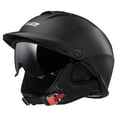 thumbnail image 1 of Medio casco de moto LS2 Rebellion negro mate talla M, 1 of 1
