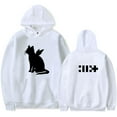 thumbnail image 7 of kpop ILLIT merch cat Hooded Drawstring Pocket Sweatshirt Men/women music fans Pullover, 7 of 7