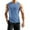 Blue, variant on WTOBBY Men's Fitness Casual Waistcoat Vest Sleeveless Quick-Drying Breathable Design Lightweight For Sports Running Training Activities Summer Beach Comfort Active Wear,Black L