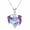 Necklaces Purple, variant on Dragon Jewelry Set for Women, Crystal Dragon Necklace Bracelet and Earrings, Fantasy Animal Pendant Jewelry Collection Gift, Purple
