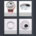 thumbnail image 2 of Practical Desk Table Plastic Cable Hole Cover PC Desk Round Wire Tidy Grommet Hardware Desk Wire Hole Cover Base, 2 of 8