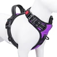 thumbnail image 1 of Arnés para perros PHOEPET, chaleco reflectante ajustable sin tirones, morado, L, 1 of 6