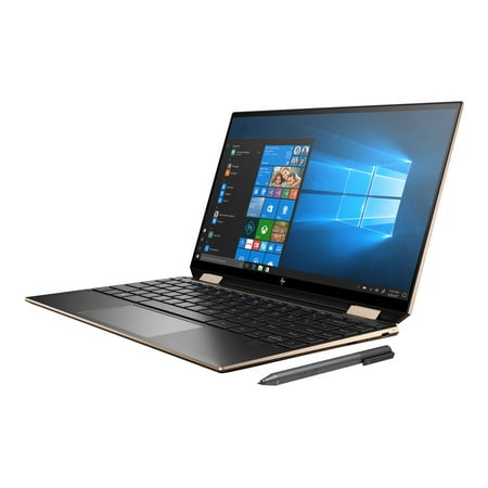 HP Spectre x360 Laptop 13-aw0023dx - Flip design - Intel Core i7 1065G7 / 1.3 GHz - Win 10 Home 64-bit - Iris Plus Graphics - 16 GB RAM - 1 TB SSD NVMe - 13.3" AMOLED touchscreen 3840 x 2160 (Ultra HD 4K) - Wi-Fi 6 - kbd: US