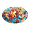 thumbnail image 2 of KLL Christmas Tree Skirt,Party Decorations Farmhouse for Christmas Decorations Holiday Party 36" -Surreal Seafood Extravaganza, 2 of 6