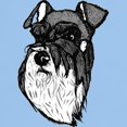 thumbnail image 3 of CafePress - Miniature Schnauzer Light T Shirt - Men's Classic Graphic T-Shirt, 3 of 4