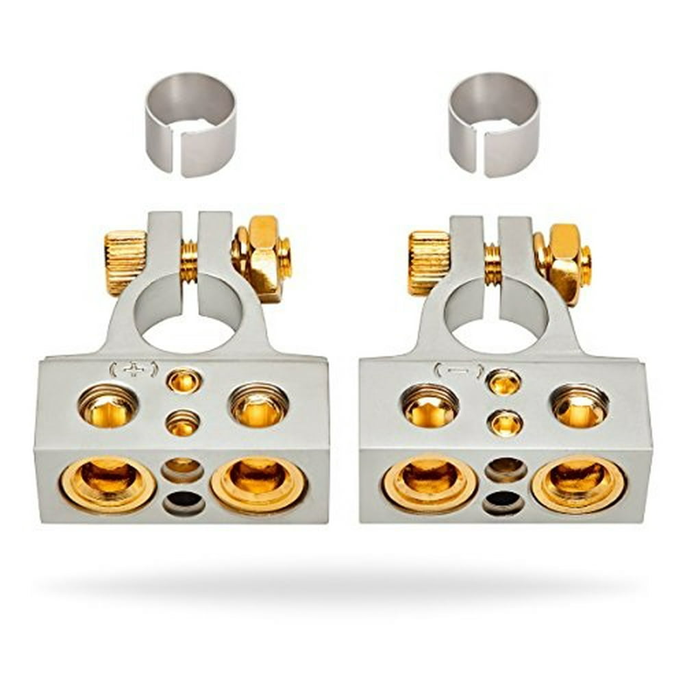 installgear 0/4/8 or 10 gauge battery terminals with shims positive