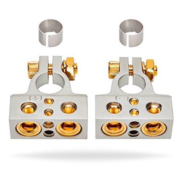 installgear 0/4/8 or 10 gauge battery terminals with shims positive