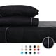 thumbnail image 1 of Juego de Sábanas King Size 2800 Hilos Extra Suave Premium Textura Rayada Soft Nature, 1 of 5