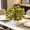 Green-GN, variant on MMJ Artificial Perilla Plant Faux Purple Leaves for Home Interior Decoration 12.2x3.9in