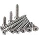 thumbnail image 5 of 100pcs M4 Stainless Steel Self Tapping Screws Phillips Flat Head Screws DIY Wood Screws (100PCS M4 x 30mm), 5 of 5