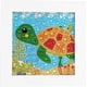 thumbnail image 1 of Pequeños y fáciles kits de fabricación de mosaicos de pintura de diamante 5d DIY con marco blanco para niños - Pequeña tortuga, 1 of 5