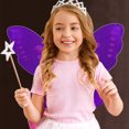 Guibest Kids Girls Sparkling Sheer Angelwith Elastic Shoulder Straps guibest-kids-girls-sparkling-sheer-angelwith-elastic-shoulder-straps