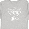 thumbnail image 4 of Inktastic Auntie Girl for Niece Girls Long Sleeve Toddler T-Shirt, 4 of 5