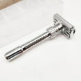 thumbnail image 2 of ziyahi Manual Double Edge Safety Razor Plated with 5 Blades Reusable for Travel Men, 2 of 8