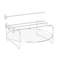 thumbnail image 3 of Parrilla de barbacoa para freidora de aire Parrilla de barbacoa Estante de enfriamiento de horno de metal Accesorios para freidora de aire Juego de rejillas redondas, 3 of 9