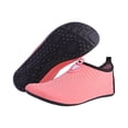 thumbnail image 2 of NexTorq Swimming Shoes Men, Adult Water Shoes, Women's Water Shoes, Cruise Must Haves, Barefoot Quick-Dry Water Sports Shoes Aqua Socks for Swim Beach Pool Surf Yoga for Women Men, Pink, 9, 2 of 4