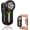 Black, variant on CATPAN Flashlight Clip-on Light, 600 Lumens Type-C Rechargeable with White LED, UV and RGB, Magnetic Hands-Free Flash Lights for Work, Signaling, Inspection (Green)