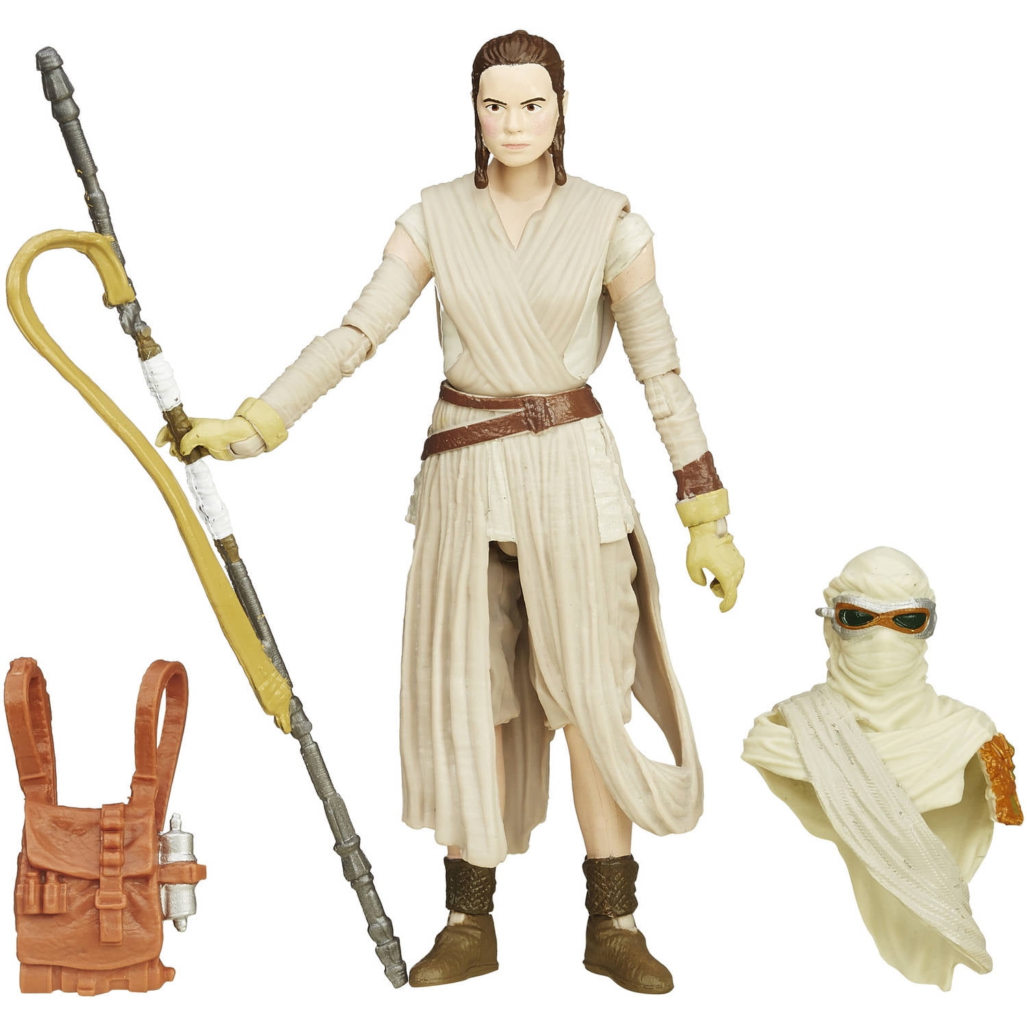 Star Wars The Force Awakens 3.75 inch Rey Figure Action Figure.Free Postage 