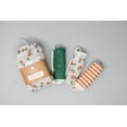 thumbnail image 4 of Bamboo Muslin Washcloths - Starry Floral Stripes, 4 of 4