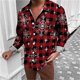 thumbnail image 3 of Camisa hawaiana de manga larga de moda para hombre, para socializar en la playa, forro 2024, camisa de hombre de alta gama, camisa estampada en 3D, nieve navideña, 3 of 5