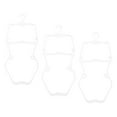 thumbnail image 2 of 3 perchas para trajes de baño infantiles, ideales para tiendas de ropa de playa y boutiques., 2 of 8