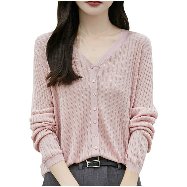 Npasoilc Manteaux pour Femmes Mode Cardigan Décontracté Uni Ample à Manches Longues pour Femmes