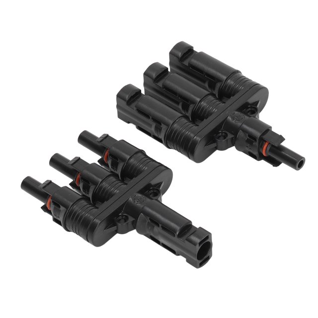 Conectores de panel solar ANGGREK Adaptador Fotovoltaico de Cobre Estañado Tipo T 1000VDC